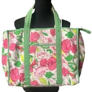 🌹RARE!🌹LILLY PULITZER DELTA ZETA THE ORIGINAL TOTE BAG